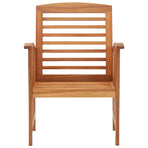 Garden Chairs 2 pcs Solid Acacia Wood