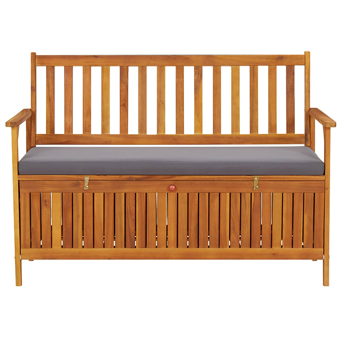 Garden Storage Bench 120 cm Solid Acacia Wood