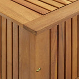 Garden Storage Box 90x50x58 cm Solid Acacia Wood - Extra Image