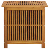 Garden Storage Box 60x50x58 cm Solid Wood Acacia