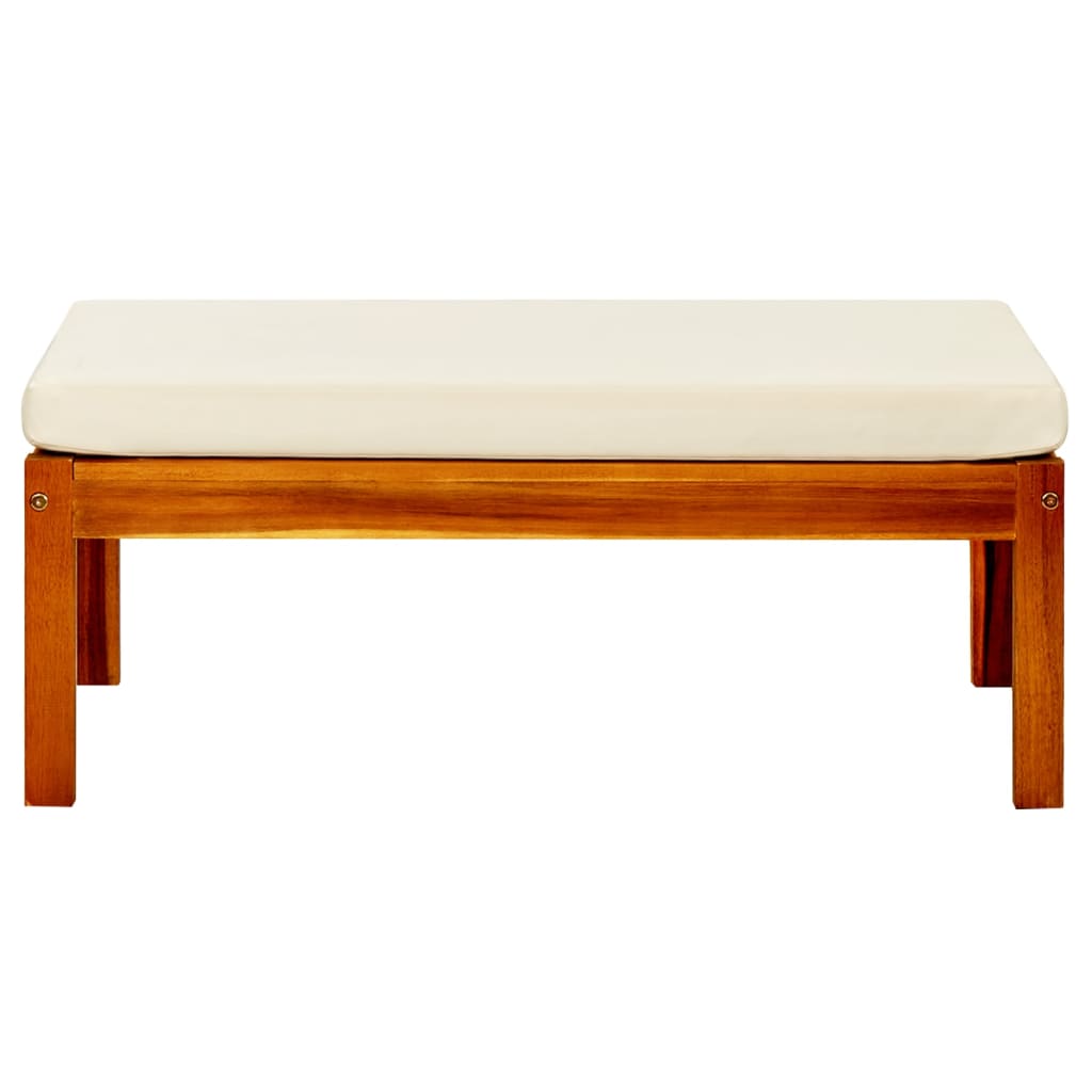 Garden Footrests 2 pcs Solid Acacia Wood
