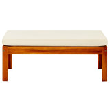 Garden Footrests 2 pcs Solid Acacia Wood