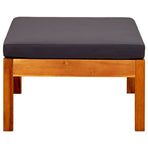 Garden Footrests 2 pcs Solid Acacia Wood
