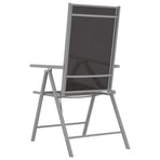 Folding Chairs 2 pcs Textilene Black