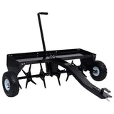 Lawn Aerator for Ride-on Mower 102 cm - Front View