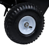 Lawn Aerator for Ride-on Mower 102 cm - Rear View