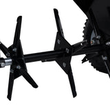 Lawn Aerator for Ride-on Mower 102 cm - Close-Up Angle