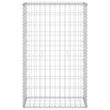 Gabion Wall with Covers Galvanised Steel 60x30x100 cm