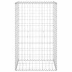 Gabion Wall with Covers Galvanised Steel 60x50x100 cm