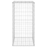 Gabion Wall with Covers Galvanised Steel 60x50x100 cm
