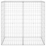 Gabion Wall with Covers Galvanised Steel 100x60x100 cm