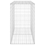 Gabion Wall with Covers Galvanised Steel 150x60x100 cm