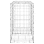Gabion Wall with Covers Galvanised Steel 150x60x100 cm