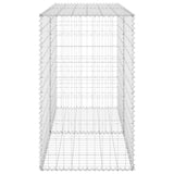 Gabion Wall with Covers Galvanised Steel 150x60x100 cm - 45-Degree Angle