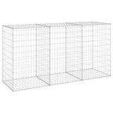 Gabion Wall with Covers Galvanised Steel 200x60x100 cm