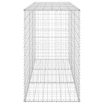 Gabion Wall with Covers Galvanised Steel 200x60x100 cm