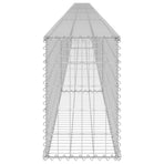 Gabion Wall with Covers Galvanised Steel 900x30x50 cm