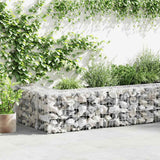 Gabion Wall with Covers Galvanised Steel 900x30x50 cm