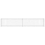 Gabion Wall with Covers Galvanised Steel 300x30x50 cm