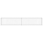 Gabion Wall with Covers Galvanised Steel 300x30x50 cm