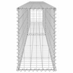 Gabion Wall with Covers Galvanised Steel 300x30x50 cm