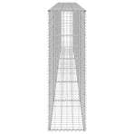 Gabion Wall with Covers Galvanised Steel 300x30x100 cm