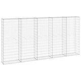 Gabion Wall with Covers Galvanised Steel 300x30x150 cm