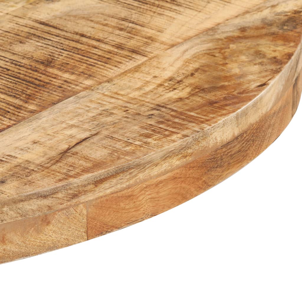Bistro Table Round ?0x75 cm Rough Mango Wood