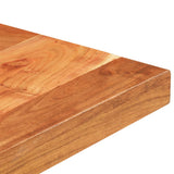 Bistro Table Square 50x50x75 cm Solid Acacia Wood - Top-Down View