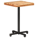 Bistro Table Square 50x50x75 cm Solid Acacia Wood - Extra Image