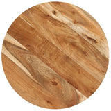 Bistro Table Round Ø50x75 cm Solid Acacia Wood - Side View
