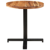 Bistro Table Round ?0x75 cm Solid Acacia Wood