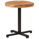 Bistro Table Round ?0x75 cm Solid Acacia Wood