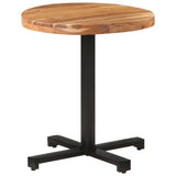 Bistro Table Round ?0x75 cm Solid Acacia Wood