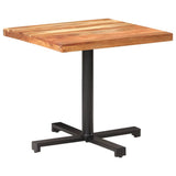 Bistro Table Square 80x80x75 cm Solid Acacia Wood - Extra Image