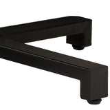 Bistro Table Round Ø80x75 cm Solid Acacia Wood - 45-Degree Angle