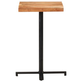 Bar Table Square 50x50x110 cm Solid Acacia Wood