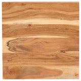 Bar Table Square 50x50x110 cm Solid Acacia Wood