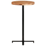 Bar Table Round Ø60x110 cm Solid Acacia Wood