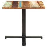 Bistro Table Square 80x80x75 cm Solid Reclaimed Wood
