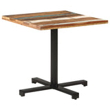 Bistro Table Square 80x80x75 cm Solid Reclaimed Wood