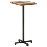 Bistro Table Square 50x50x110 cm Solid Reclaimed Wood - Extra Image
