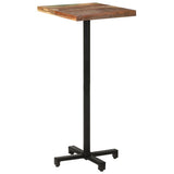 Bistro Table Square 50x50x110 cm Solid Reclaimed Wood - Extra Image