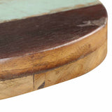 Bistro Table Round Ø50x110 cm Solid Reclaimed Wood