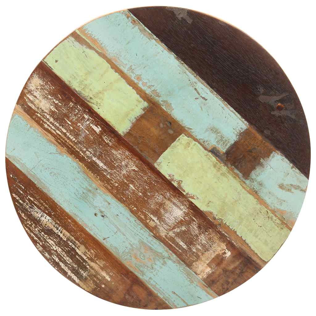Bistro Table Round Ø50x110 cm Solid Reclaimed Wood