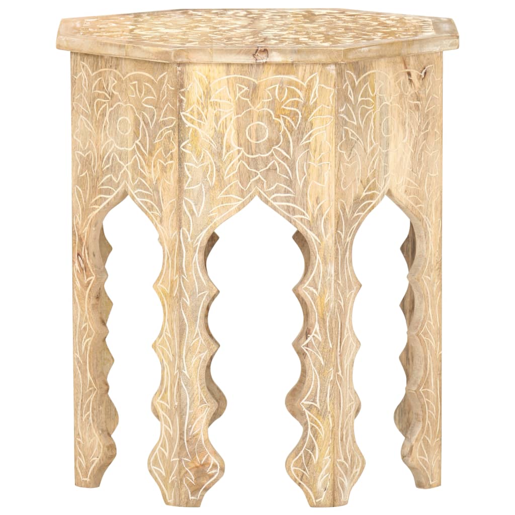 Side Table ?48 cm Solid Mango Wood