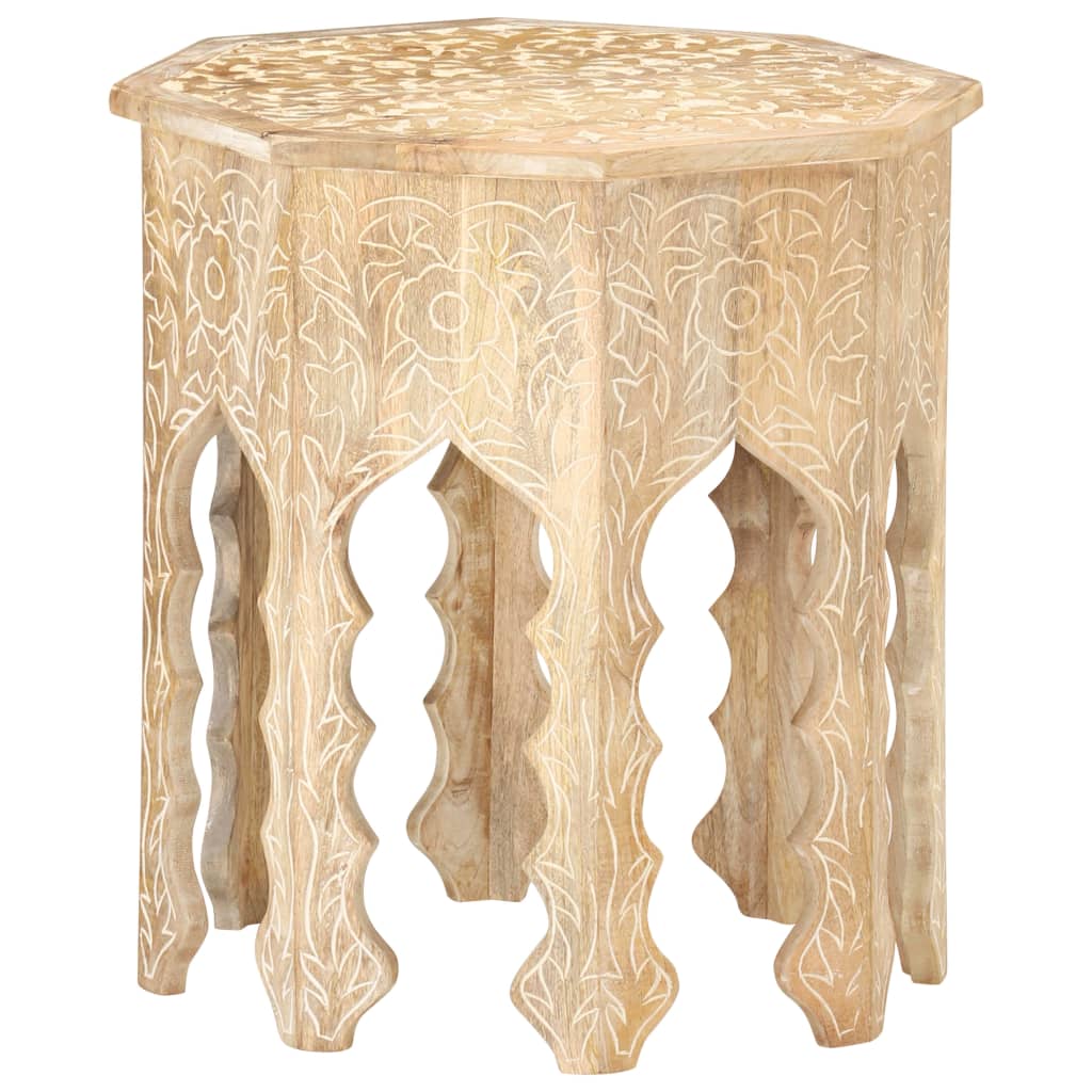 Side Table ?48 cm Solid Mango Wood