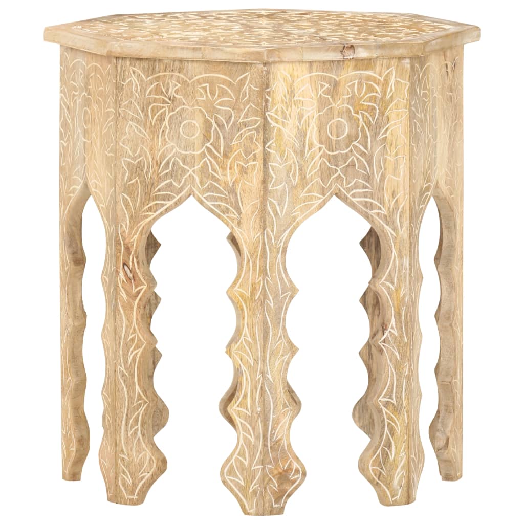 Side Table ?48 cm Solid Mango Wood