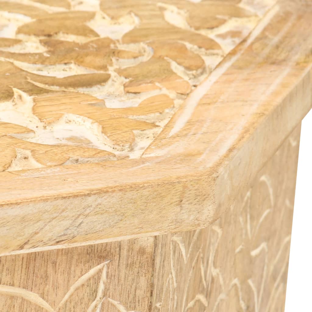 Side Table ?48 cm Solid Mango Wood