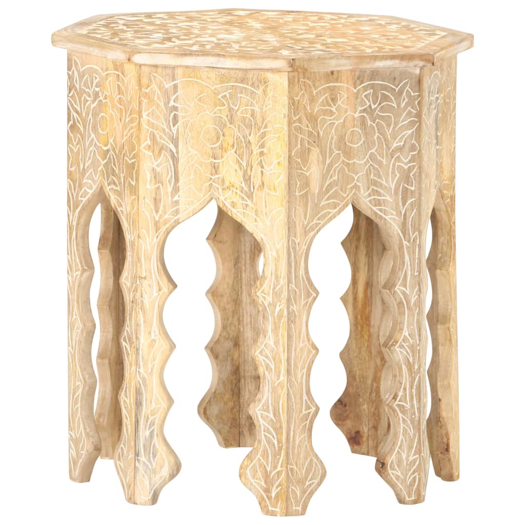 Side Table ?48 cm Solid Mango Wood